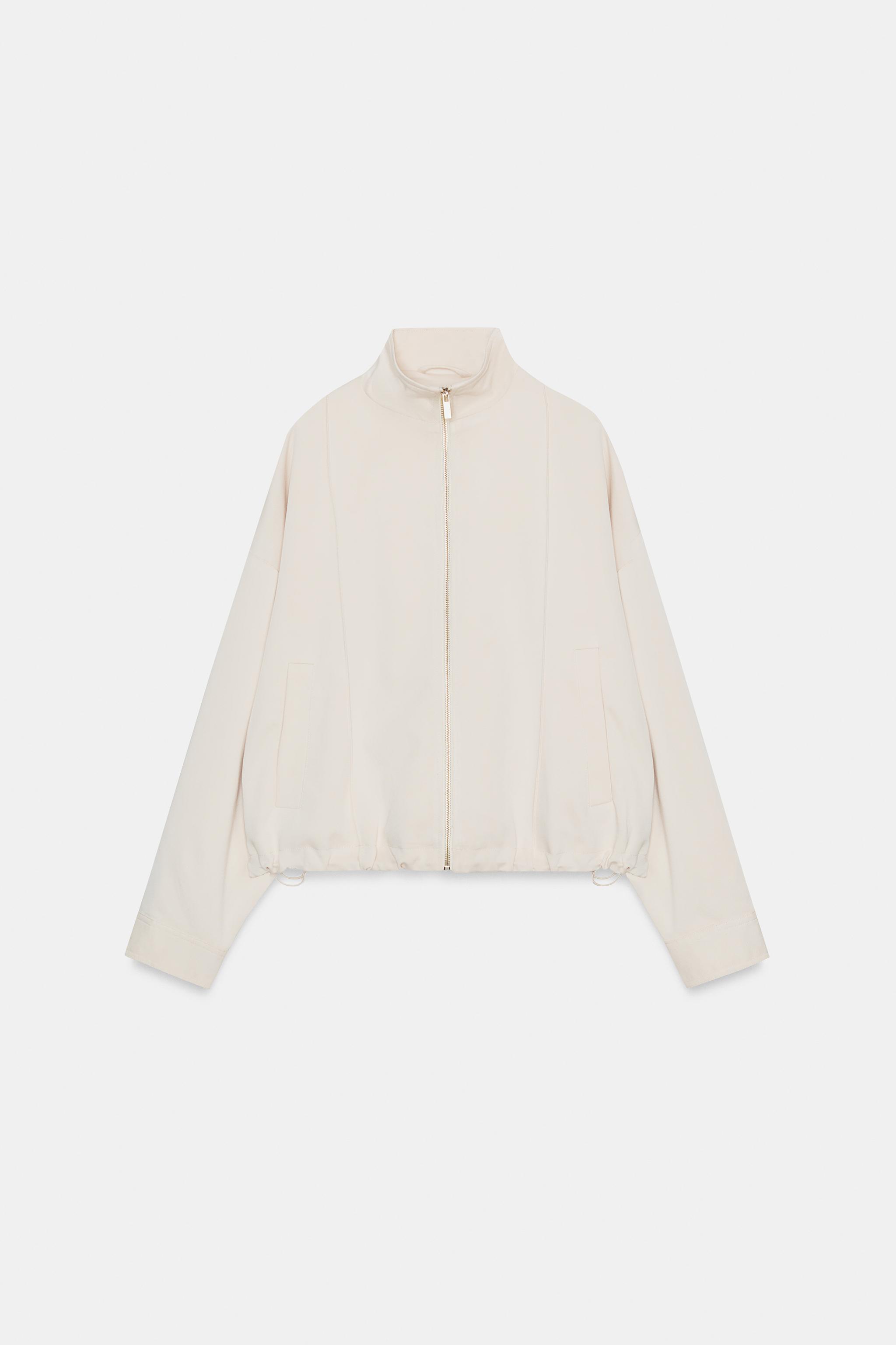 HIGH COLLAR BOMBER JACKET